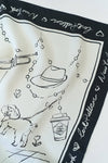 "New York in Sketches" Silk Scarf