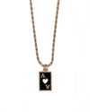 Ace Best Selling Trending Necklace || Choose Style: WHITE ACE OF SPADES