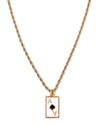Ace Best Selling Trending Necklace || Choose Style: WHITE ACE OF SPADES