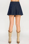 DENIM TENNIS SKIRT