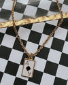 Ace Best Selling Trending Necklace || Choose Style: WHITE ACE OF SPADES