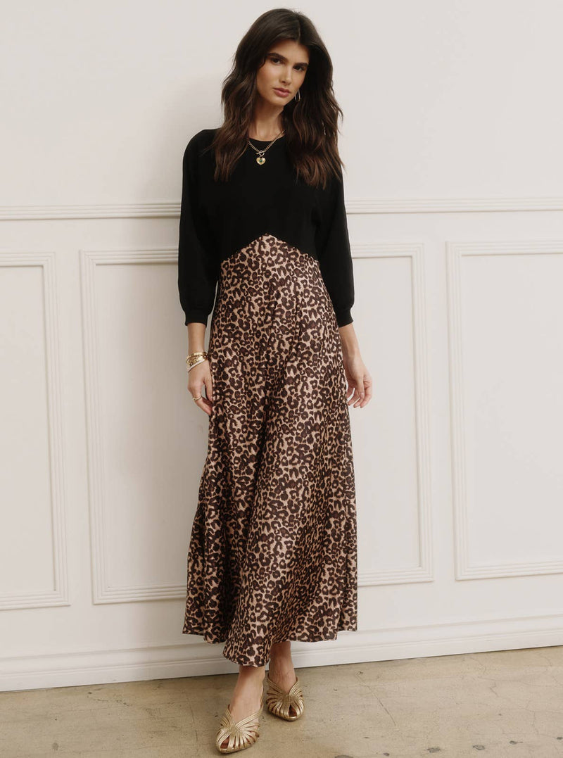 Leopard Midi Dress