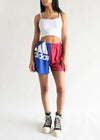 Sport Branded Pieced Short Bundle: Long-Line