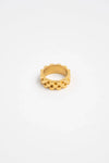 Waterproof Gold Statement Watch Ring: 6