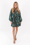 Hazel Long Sleeve Tie Dress