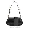 Amari Black Recycled Vegan Shoulder Bag