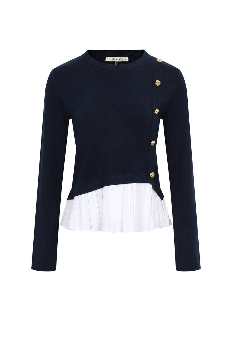 Bellara Mixed Media Top