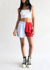 Sport Branded Pieced Short Bundle: Long-Line