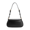 Amari Black Recycled Vegan Shoulder Bag
