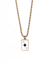 Ace Best Selling Trending Necklace || Choose Style: WHITE ACE OF SPADES